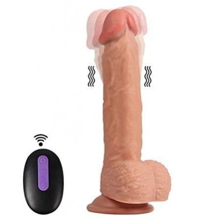 Vibrators Adult Toys for Her Women Vibrating D'îldɔ with Strong Suction Cup Realistic Silicone Wireless Remote Control Rechar...