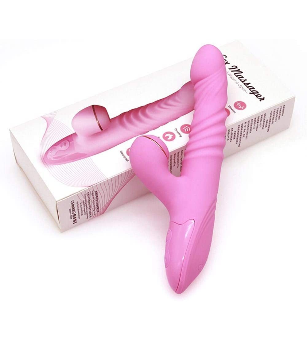 Vibrators Thrusting Vibrabrators for Women Licking Vibrartorfor Women with şuction 7 of Vibration Modes-USB Charging-Powerful...