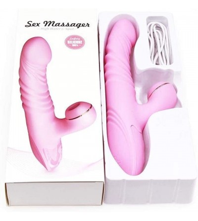 Vibrators Thrusting Vibrabrators for Women Licking Vibrartorfor Women with şuction 7 of Vibration Modes-USB Charging-Powerful...