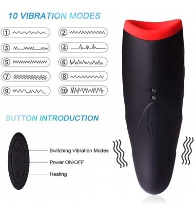 Male Masturbators Mens Toys for Pleasure Male Mâsterbrators 100% Waterproof Male Hands Free-Sùcking Vîbrating Pocket Pussy To...