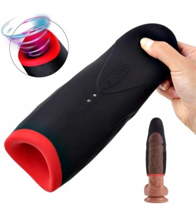 Male Masturbators Mens Toys for Pleasure Male Mâsterbrators 100% Waterproof Male Hands Free-Sùcking Vîbrating Pocket Pussy To...