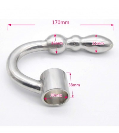 Anal Sex Toys SM sex toys anal plug butt plug- anus expansion 3 Beads Stainless Steel bondage anal hook set balls bondage hoo...