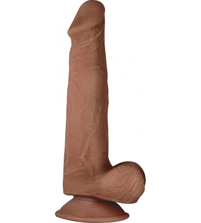 Dildos Real Cocks Dual Layered- No.3 Brown- 7.5 Inch - No.3 Brown - CM186LOHC2Z $23.77