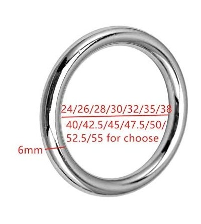 Penis Rings Penis Rings Metal Stainless Steel Cock Bondage Lightweight Portable Adult Alternative Sex Toys-Inner Diameter 42....