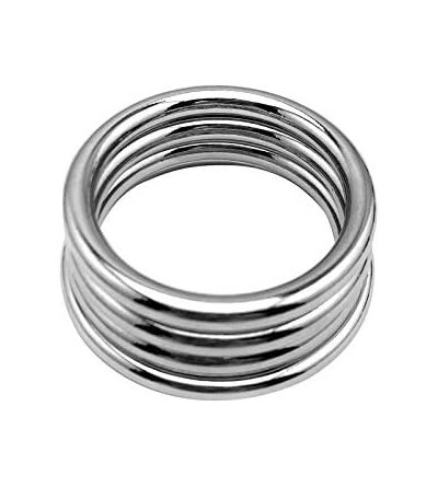 Penis Rings Penis Rings Metal Stainless Steel Cock Bondage Lightweight Portable Adult Alternative Sex Toys-Inner Diameter 42....