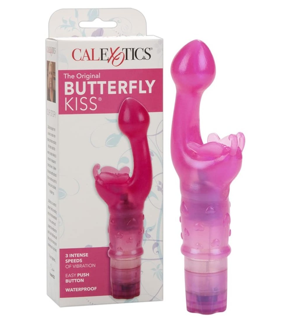 Vibrators The Original Butterfly Kiss - Pink - C0112HIFMQR $11.06