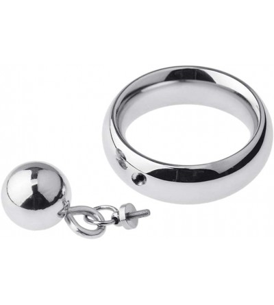 Penis Rings Cọck Rịng Vịbraiting - Vibrạting Cọckrịng with Pendant Ball Male Delay Exercise - 50 - CZ19HGWIMD0 $22.58