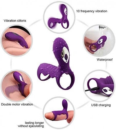 Penis Rings Sexy Toys for Men Silicone Pēnnis Fantastic Shock Penisring Ring for Men Reliable Vibrating Medical Silicone Penn...