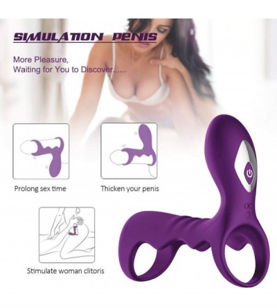 Penis Rings Sexy Toys for Men Silicone Pēnnis Fantastic Shock Penisring Ring for Men Reliable Vibrating Medical Silicone Penn...