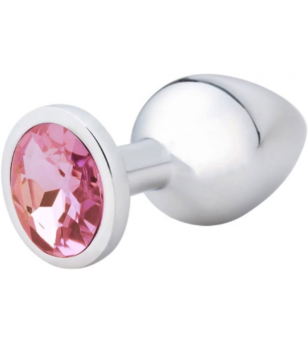 Anal Sex Toys Medium Super Quality Deluxe Steel Fetish Plug Anal Butt Jewelry for Fetish Kinky Sex Love Games Personal Sex Ma...