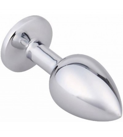 Anal Sex Toys Medium Super Quality Deluxe Steel Fetish Plug Anal Butt Jewelry for Fetish Kinky Sex Love Games Personal Sex Ma...