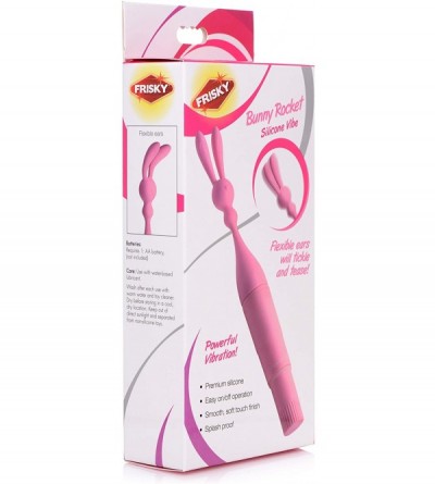 Vibrators Bunny Rocket Silicone Vibrator - CO195AUC2UE $9.77