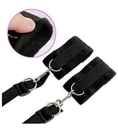 Sex Furniture (Ship from US) Adjustable Sex Strap-Adult Rêštráint Kit for Sê&x Play Soft Adjustable Cotton Cuffs Set-Couples ...