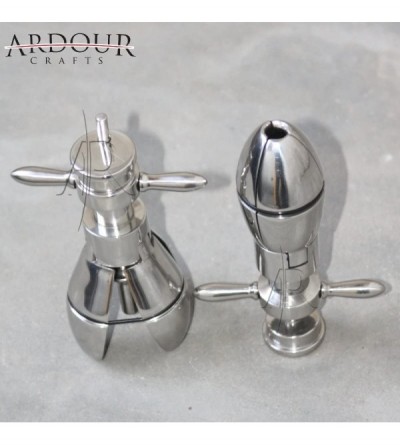 Anal Sex Toys Stainless Steel Lock-able Anal Plug Bondage Butt Plug Anal Hook - C111QRF4B4Z $51.65