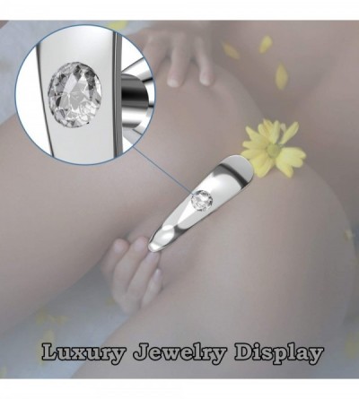 Anal Sex Toys Metal Anal Plugs- Luxury Jewelry Butt Plug Set Safety Training Kit Sex Toys for Unisex Masturbation - C71900IKL...