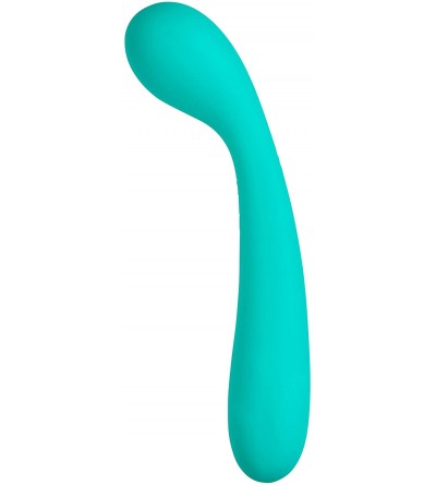 Vibrators G-Spot Slim 7 Inch Flexible Body Vibrator (Teal) - Teal - CB18QU0A023 $31.42