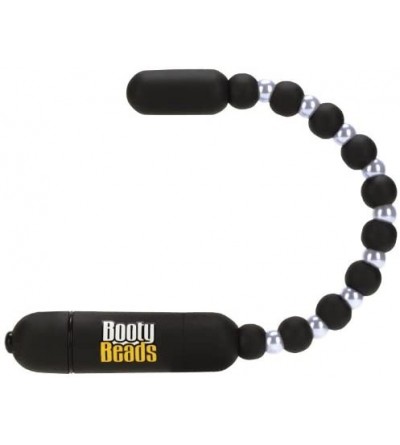 Anal Sex Toys Booty Beads Black - Black - CR113ISG8E5 $27.41