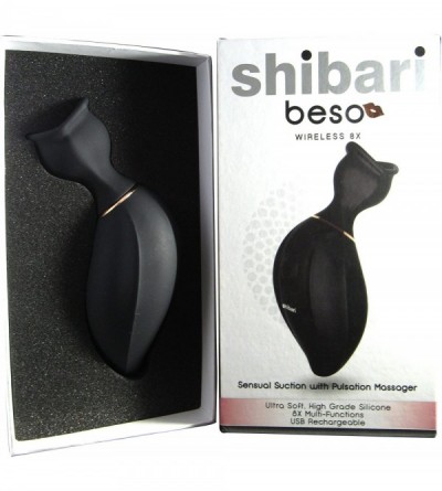 Vibrators Beso- Power Suction Sex Toy- Black - Black - CE1925ZS03G $19.84