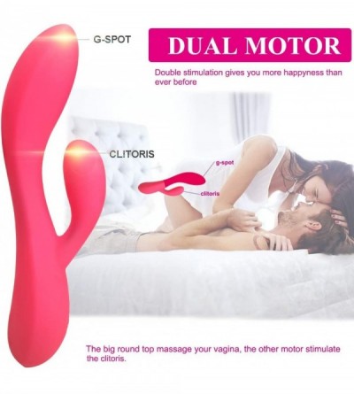 Vibrators G Spot Rabbit Vibrator with 10 Vibration Modes for Clitoris Stimulation- Waterproof Rechargeable Personal Vibrating...