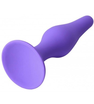 Anal Sex Toys Anal Plug Beginner Training Sets - Butt Plugs Starter Kit Anal Play Sex Toy for Men and Wome (4pcs- Purple) - 4...