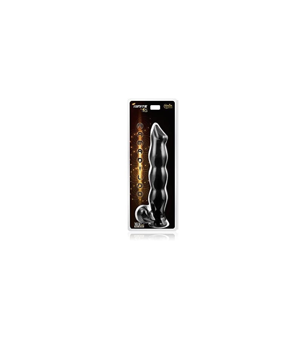 Dildos Armadildo with Balls Dildo- Black - CW11K1UU5KL $13.61