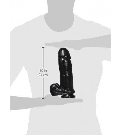 Dildos Armadildo with Balls Dildo- Black - CW11K1UU5KL $13.61