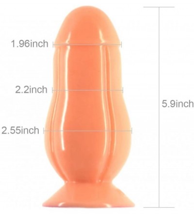 Anal Sex Toys Prostate Stimulating Anal Toy Compatible Dildo or Butt Plug Designed to Provide a Full Feeling (Beige) - Beige ...