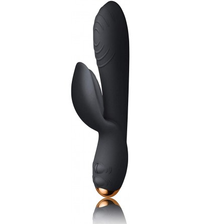 Vibrators Every Girl Rabbit Vibrator - Black - C818LX3LTSN $29.53