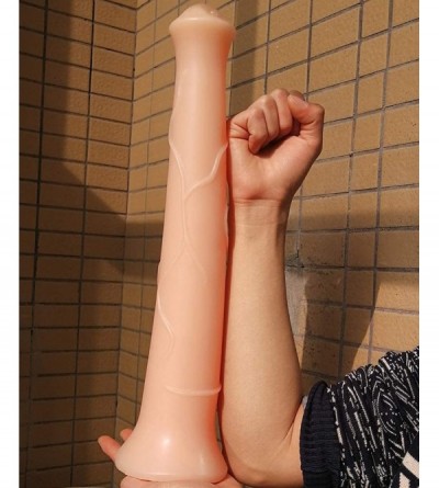 Dildos Super Big Size Dildo (Flesh) - Flesh - CP17YLQHT6K $18.04