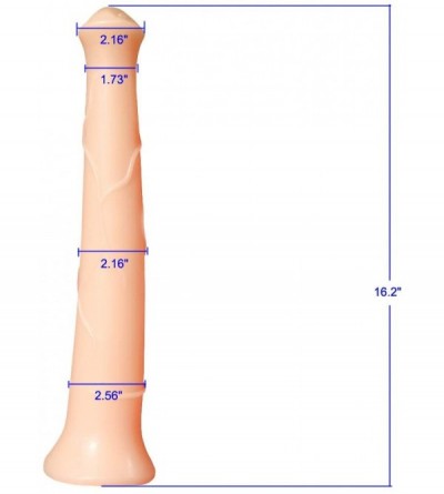 Dildos Super Big Size Dildo (Flesh) - Flesh - CP17YLQHT6K $18.04