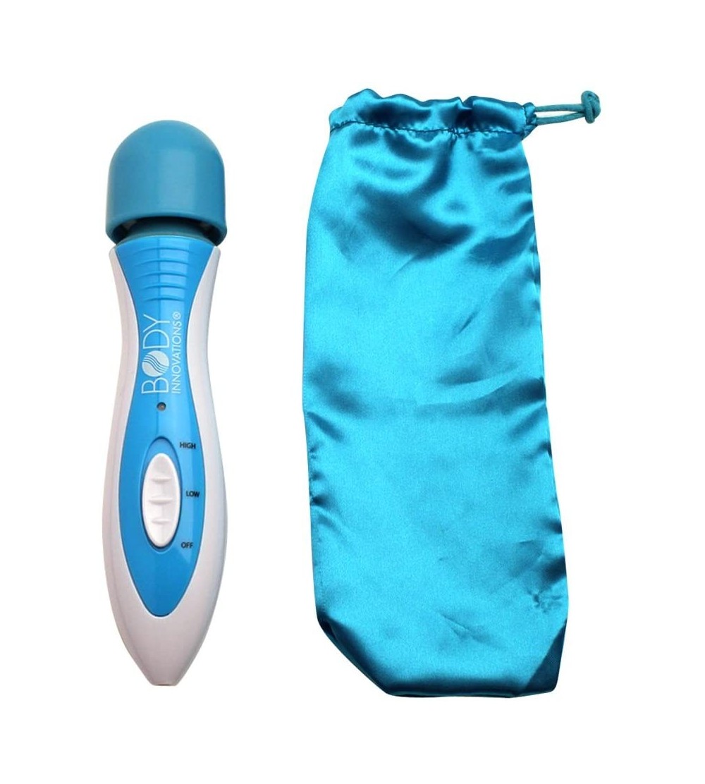 Vibrators Thrill Rechargeable Personal Massager- Aqua Blue/White - C511HMT6H6P $18.26