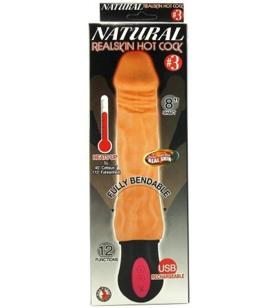 Novelties Natural Realskin Hot Cock No. 3- Flesh- 13.14 Ounce (2722) - CZ12LJLNV15 $21.91