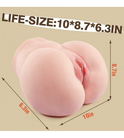 Male Masturbators 11LB Pussy Ass Male Masturbator- Life-Sized Sex Doll Realistic Virgin Vagina and Anal Stroker for Men Mastu...