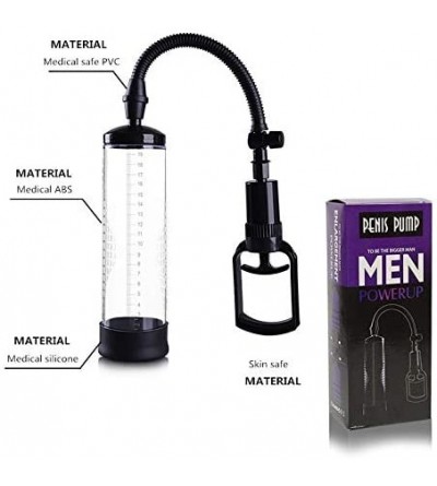 Male Masturbators Tight Design Realistic Sucking Air Pump Men Length Growth Device with Accurate Scale - C819CM67G6T $22.27