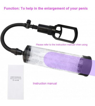 Male Masturbators Tight Design Realistic Sucking Air Pump Men Length Growth Device with Accurate Scale - C819CM67G6T $22.27