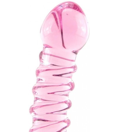 Dildos Icicles NO 28 Hand Blown Glass Dildo and JO H20 Water Based Lubricant (1 Oz.) - CB186OT8R2Q $33.64