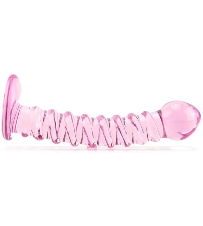 Dildos Icicles NO 28 Hand Blown Glass Dildo and JO H20 Water Based Lubricant (1 Oz.) - CB186OT8R2Q $33.64