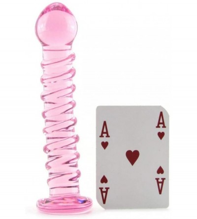 Dildos Icicles NO 28 Hand Blown Glass Dildo and JO H20 Water Based Lubricant (1 Oz.) - CB186OT8R2Q $33.64