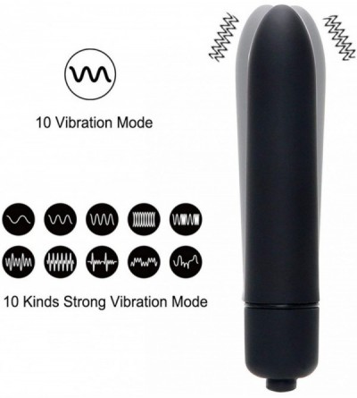 Vibrators Powerful Bullet Vibrator with 10 Modes- Portable Mini Pocket Vagina Stimulator- Waterproof Super-Strong Adult Sex T...