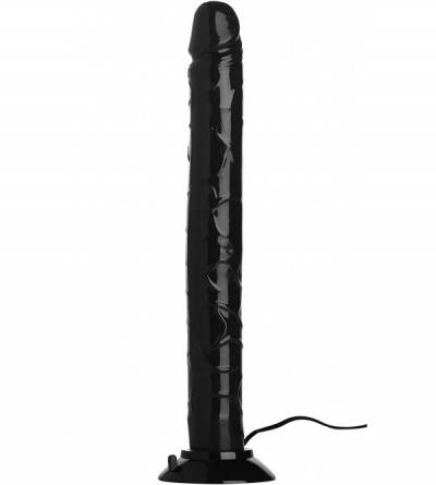 Dildos The Tower of Pleasure 12.5 Inch Vibrating Dildo with Strap On - CG11LXL1UZB $23.20