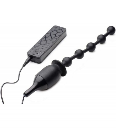 Anal Sex Toys Voodoo Beads 10x Vibrating Silicone Anal Wand - CI18HIOK05X $25.96