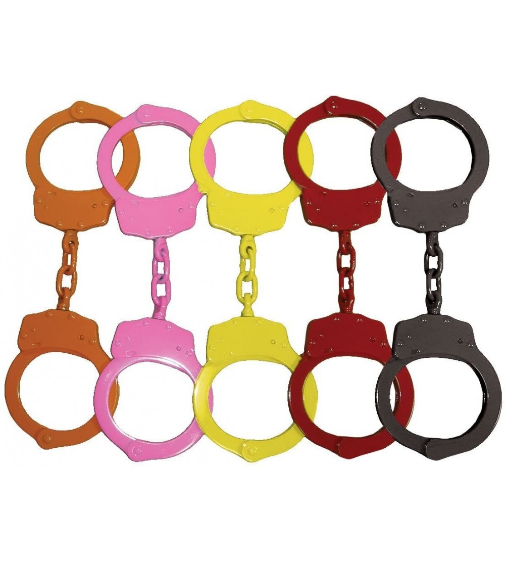 Restraints Colored Handcuffs - Yellow - CD11LJ122C5 $25.03