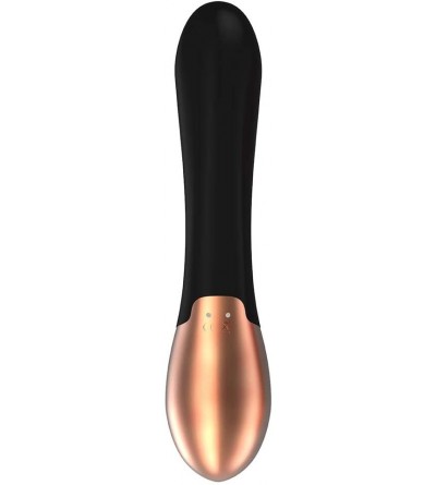 Vibrators Heating G-spot Vibrator - Exquisite (Black) - Black - CI18GQS7SQA $41.80