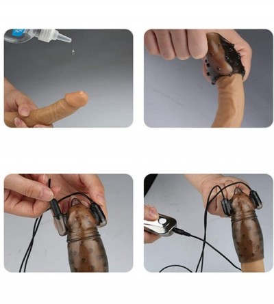 Male Masturbators 12-Frequency Remote Control Penis Head Vibrator Male Penis Vibration Exerciser Masturbation Device Sex Toys...