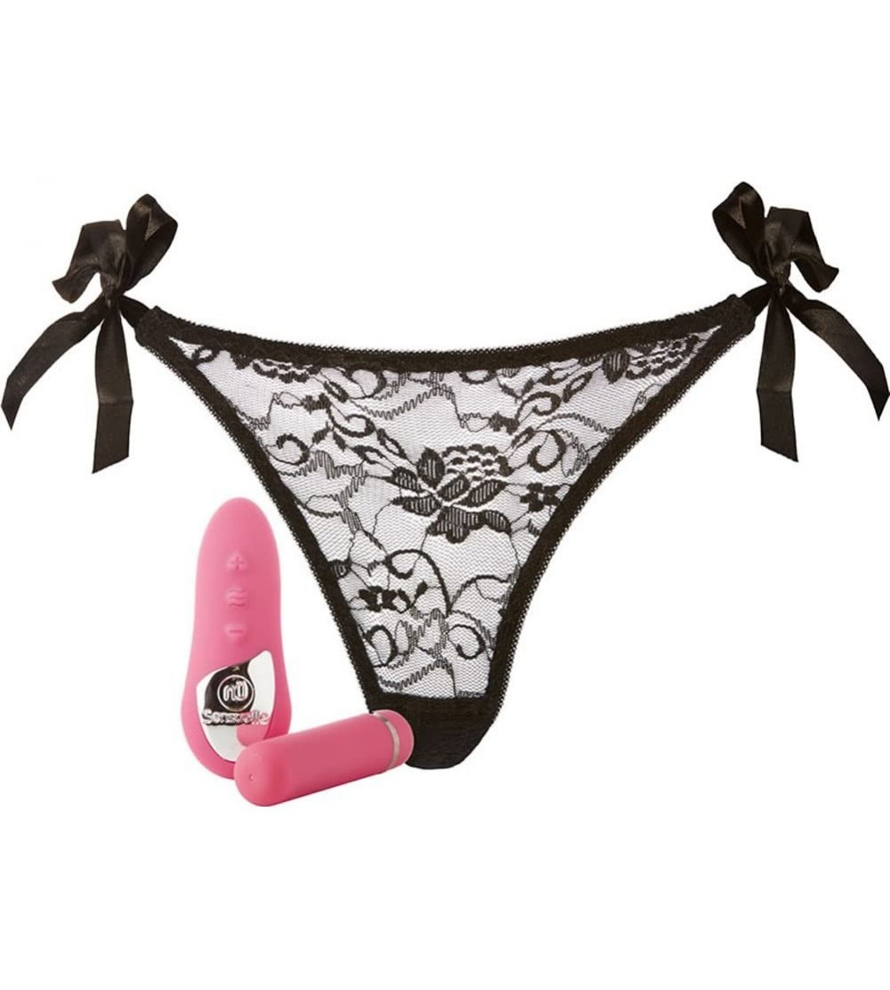 Vibrators Pleasure Panty Remote Control- Pink - Pink - CQ12N3DSASP $23.66