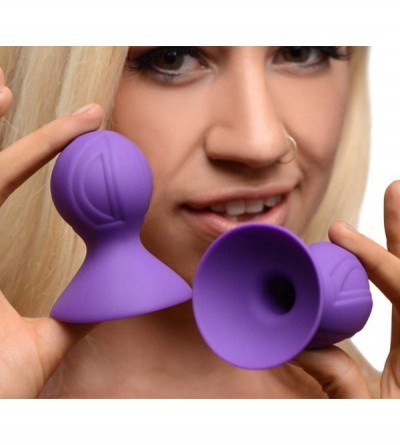 Pumps & Enlargers Violets Silicone Nipple Suckers - CO182ARX6RU $14.90