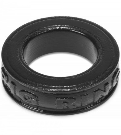 Penis Rings Pig-Ring Comfort Cockring - Black - Black - CX128DI6P6P $22.63