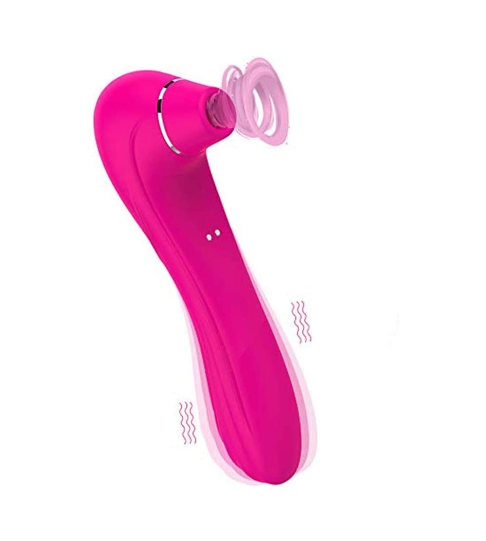 Vibrators Clitoral Sucker G Spot Vibrator with 10 Sucking Intensities 10 Strong Vibration Modes- 2 in 1 Waterproof Rechargeab...