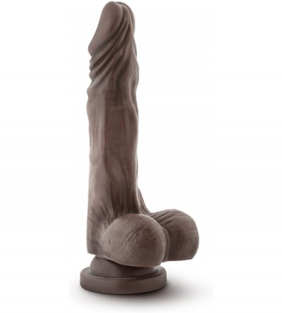 Anal Sex Toys 8.5" Realistic Long Dildo - Cock and Balls Dong - Suction Cup Harness Compatible - Sex Toy for Women - Sex Toy ...