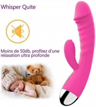 Vibrators Sex Toys Stimulator- 8 Speeds 20 Vibration Patterns G Spot Vibrators for Women Waterproof and Adults Couples (Pink)...